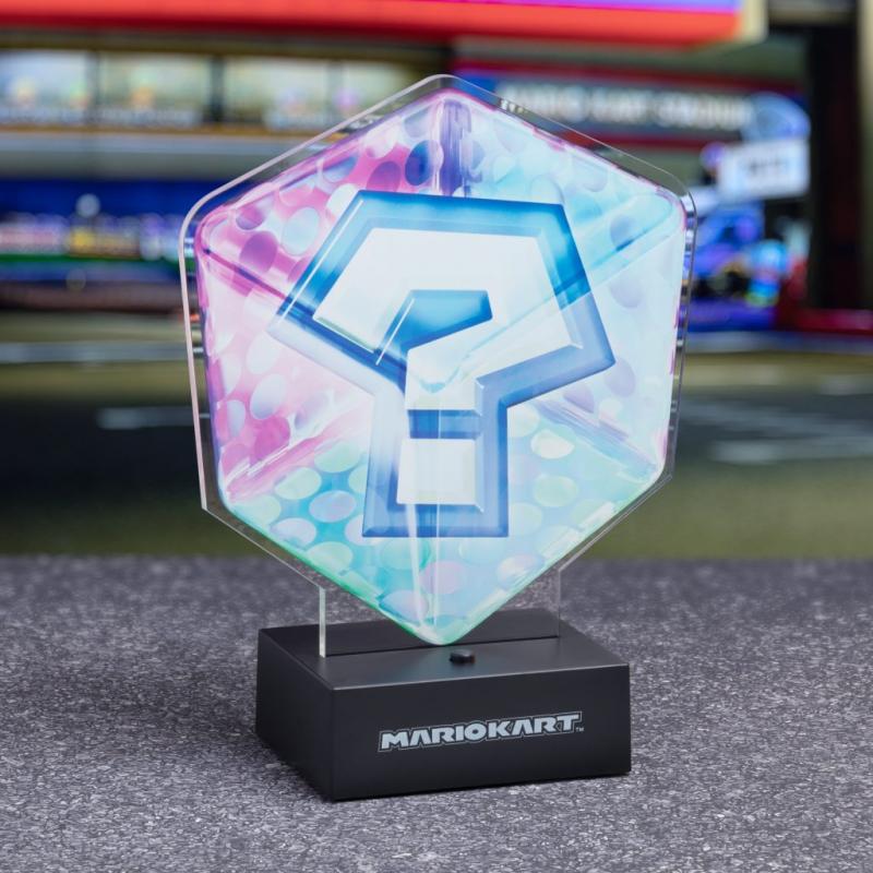 Mario Kart Acrylic Question Block Light / lampka Mario Kart - znak zapytania