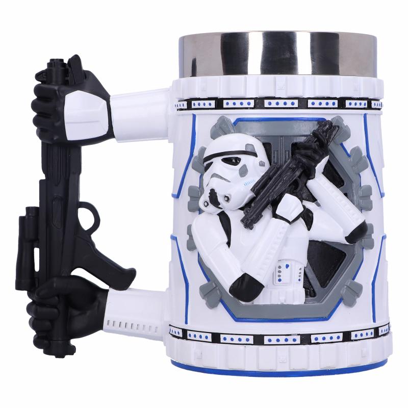 Star Wars Stormtrooper Tankard (high: 18 cm) / Kufel Kolekcjonerski Gwiezdne Wojny - Szturmowiec (wyskość: 18 cm)