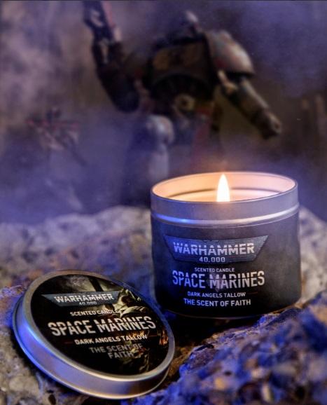 Warhammer 40000: Space Marines Candle / Warhammer 40000 świeczka Space Marines