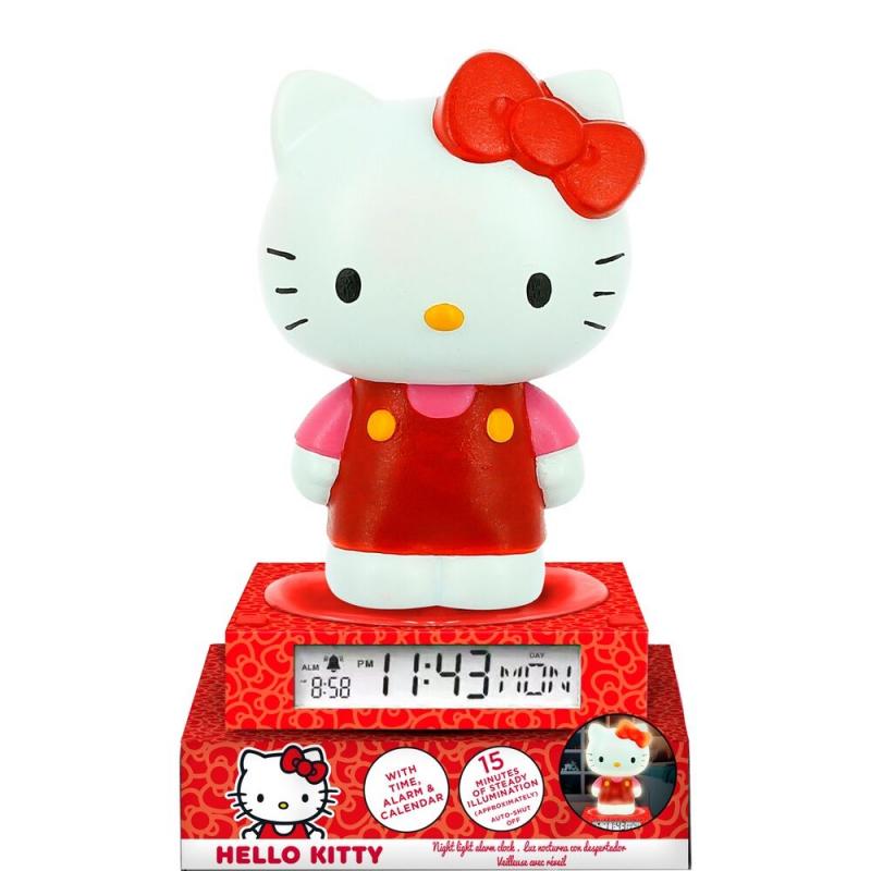 Hello Kitty 3D lamp with alarm / Hello Kitty lampka 3D z budzikiem