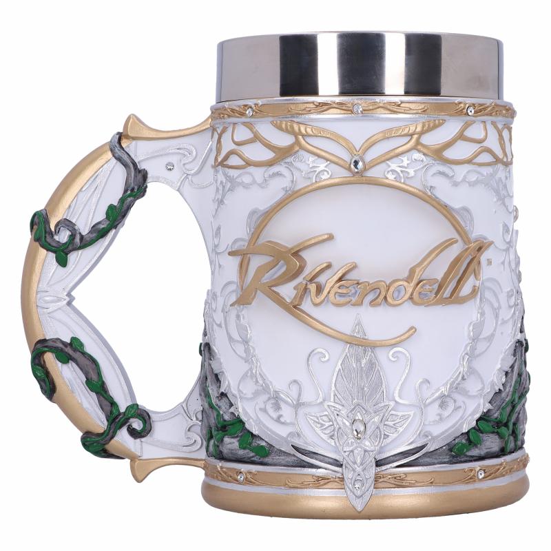 Lord of the Rings Rivendell Tankard (high: 15,5 cm) / Kufel kolekcjonerski Władca Pierścieni - Rivendell (wysokość: 15,5 cm)