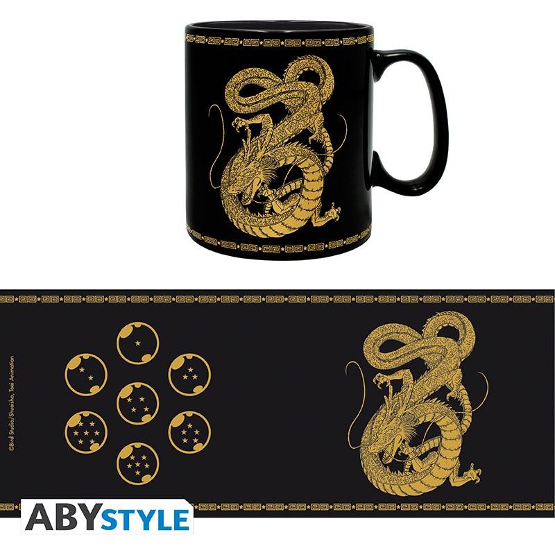DRAGON BALL mug (460 ml) Golden Shenron / Dragon Ball kubek (460 ml) Złoty Shenron - ABS