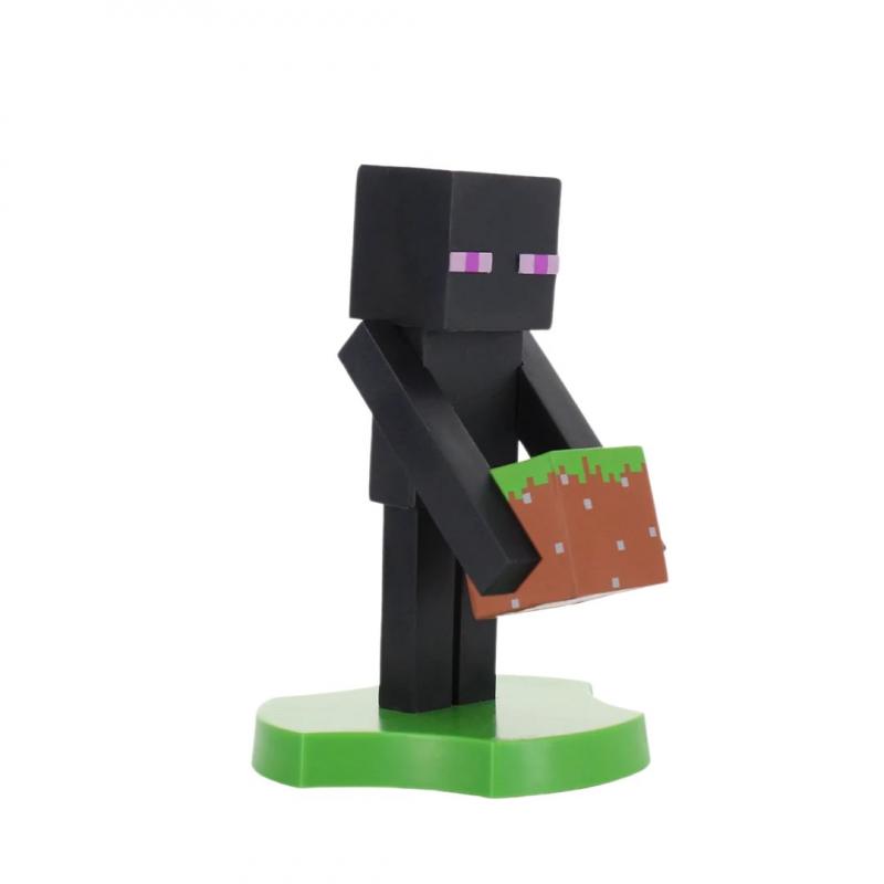 Minecraft Enderman Holdem, Earbud Holder (11 cm) / stojak na słuchawki Minecraft Enderman (11 cm)