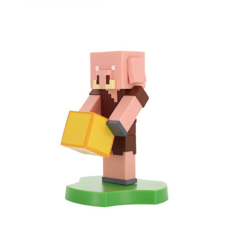 Minecraft Piglin Holdem, Earbud Holder (11 cm) / stojak na słuchawki Minecraft Piglin (11 cm)