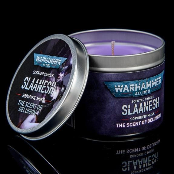 Warhammer 40000: Slaanesh Candle v.2 / Warhammer 40000 świeczka Slaanesh (wersja 2)
