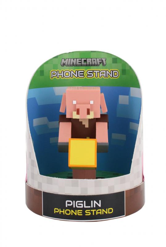 Minecraft Piglin Holdem, Earbud Holder (11 cm) / stojak na słuchawki Minecraft Piglin (11 cm)