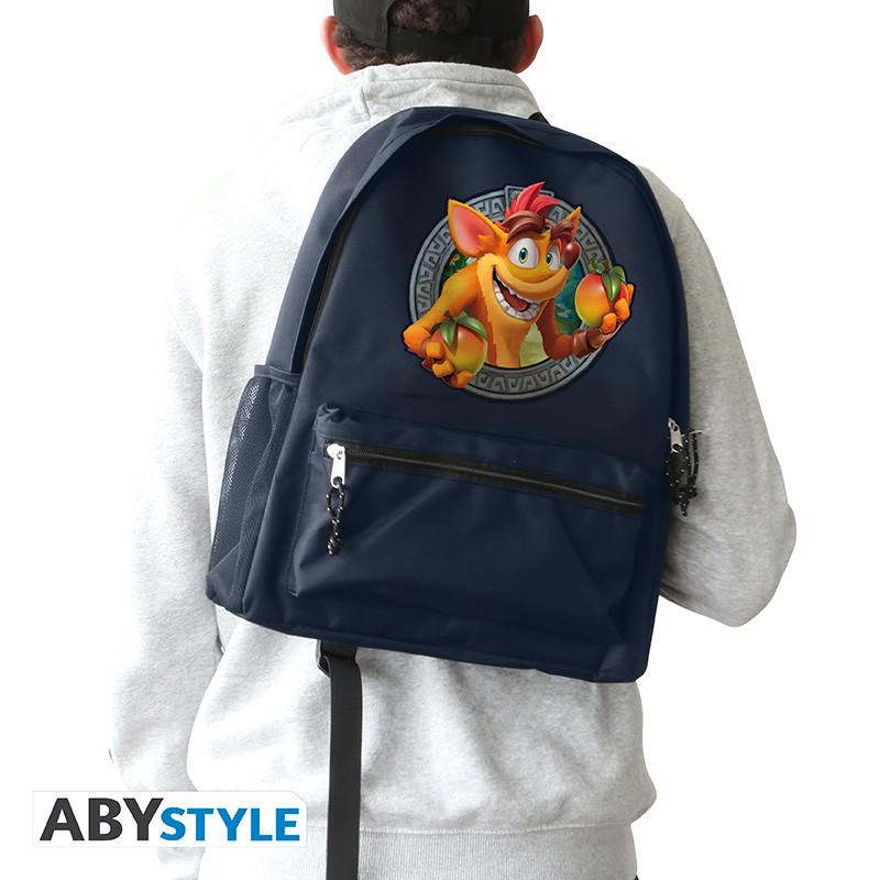 CRASH BANDICOOT Backpack - blue / Plecak Crash Bandicoot (niebeski) - ABS