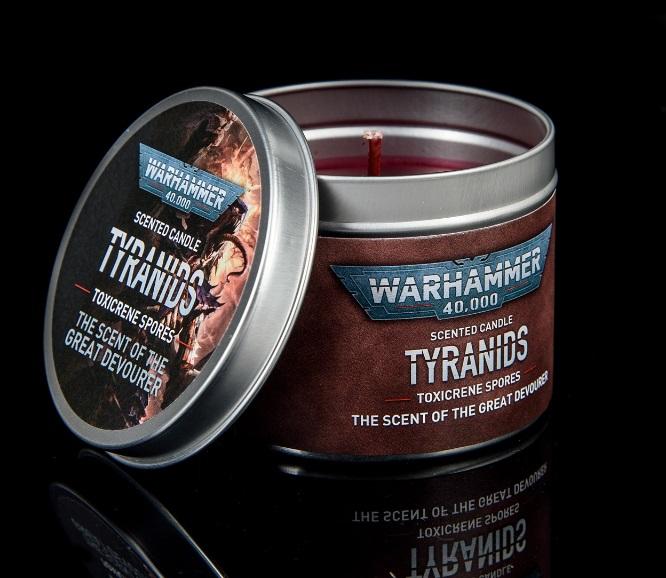 Warhammer 40000: Tyranids Candle / Warhammer 40000 świeczka Tyranids