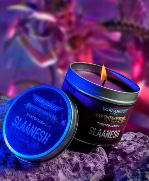 Warhammer 40000: Slaanesh Scent of Excess Candle / Warhammer 40000 świeczka Slaanesh Scent of Excess