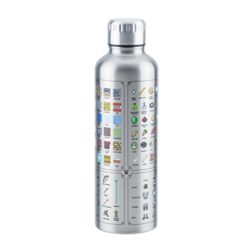 Minecraft Metal Water Bottle / butelka metalowa Minecraft