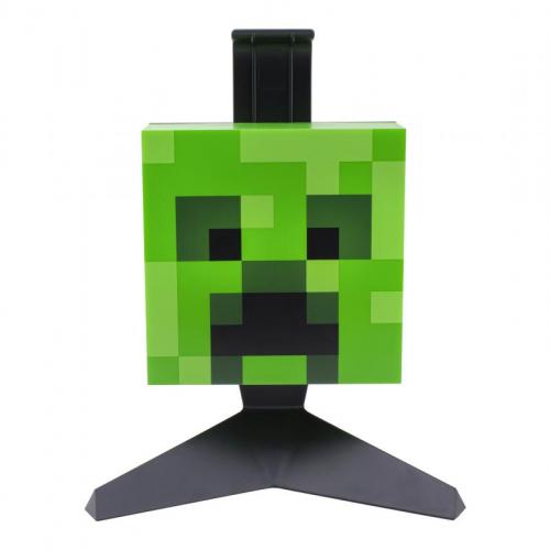 Minecraft Creeper light & headphone stand - 23,5 cm / lampka / stojak na słuchawki Minecraft Creeper (wysokość: 23,5 cm)