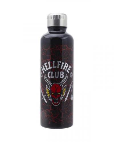 Stranger Things Hellfire Club Metal Water Bottle / butelka metalowa Stranger Things Hellfire club