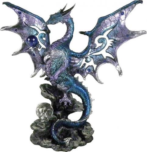 Figure Blue Dragon Protector (high: 20,5 cm) / Figurka Niebieski Smok Obrońca (wysokość: 20,5 cm)