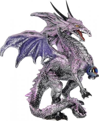 Figure Purple Dragon Protector (high: 14,5 cm) / Figurka Fioletowy Smok Obrońca (wysokość: 14,5 cm)