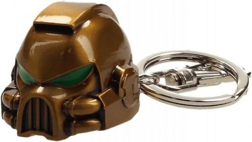 Warhammer 40K Metal Keychain Space Marine MKVII Helmet Gold / Warhammer 40K brelok metalowy Space Marine MKVII - hełm