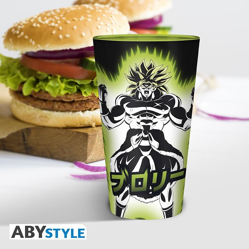 Dragon ball Broly large glass (400 ml) - Broly/Gogeta / szklanka Dragon Ball (400 ml) - Broly/Gogeta - ABS