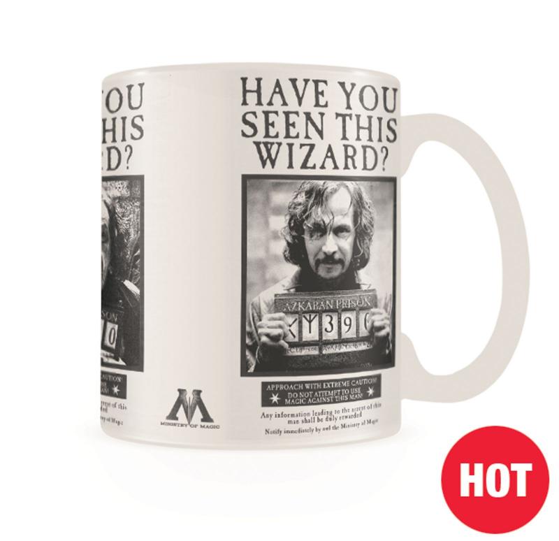 Harry Potter (Wanted Sirius Black) HEAT CHANGE MUG / kubek termoaktywny Harry Potter (Wanted Sirius Black)