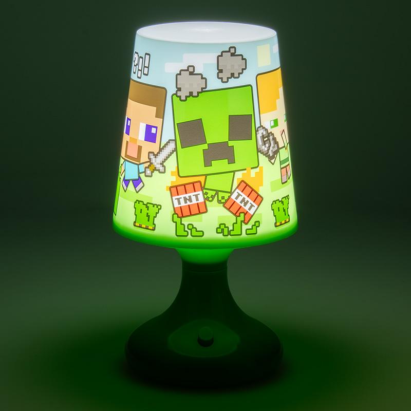 Minecraft Table Lamp (high: 18,50 cm) / Minecraft lampka nocna (wysokość: 18,50 cm)