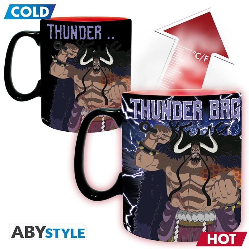 ONE PIECE - Mug Heat Change - 460 ml -Luffy vs Kaidou - ABS