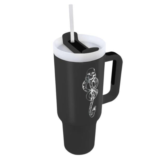 Harry Potter Dark Arts travel cup with straw (1180 ml) / Harry Potter Czarna Magia kubek podróżny ze słomką (1180 ml)