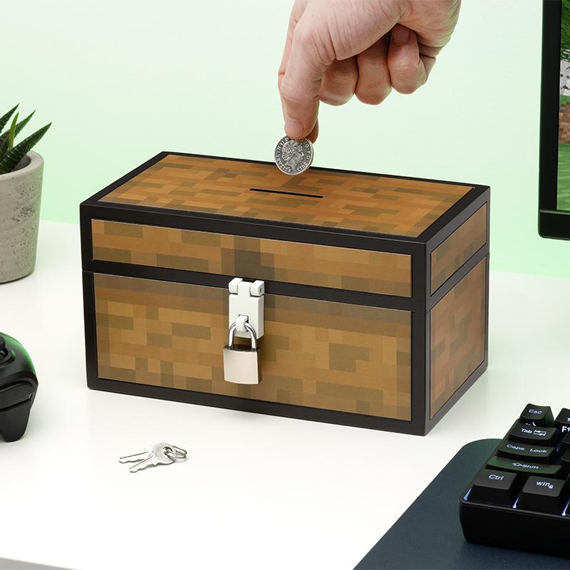 Minecraft Chest Money Box / Minecraft skarbonka - skrzynia