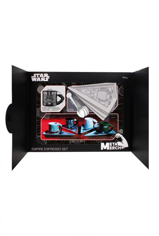 Star Wars Empire Espresso Set (4 pcs) / Zestaw do espresso Gwiezdne Wojny - Imperium (4 szt)