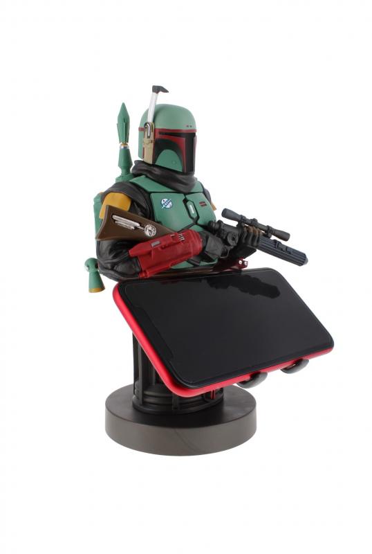 Star Wars - Mandalorian Boba Fett phone & controller holder (20 cm) / stojak Gwiezdne Wojny - Mandalorian Boba Fett (20 cm)