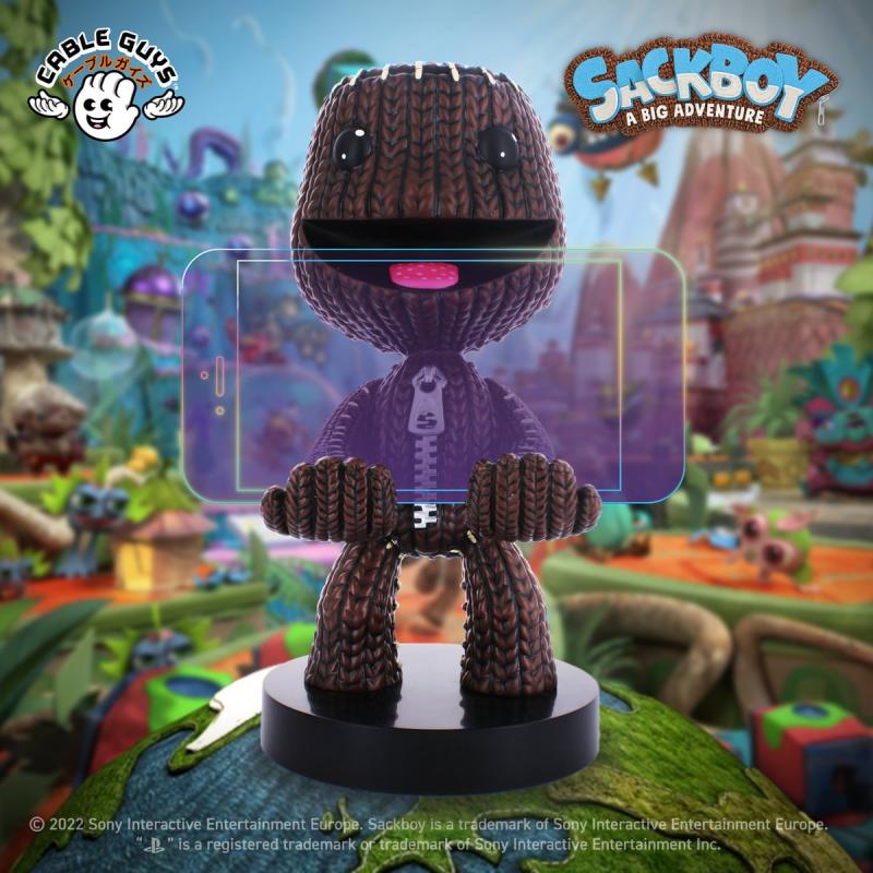 Little Big Planet - Sackboy controller and phone holder (20 cm) / stojak Little Big Planet - Sackboy (20 cm)