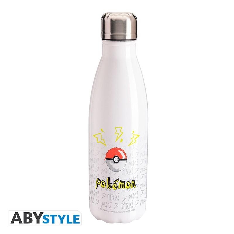 Pokemon water bottle - Pikachu Scribble / butelka metalowa Pokemon - Pikachu - ABS