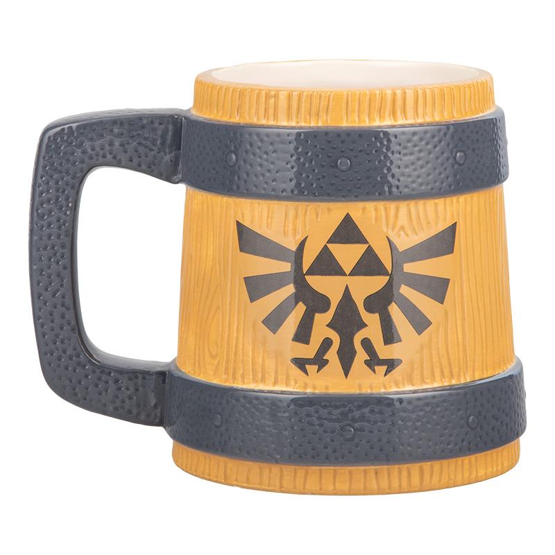 The Legend od Zelda 3D mug Hyrule Crest / The Legend od Zelda kubek 3d herb Hyrule