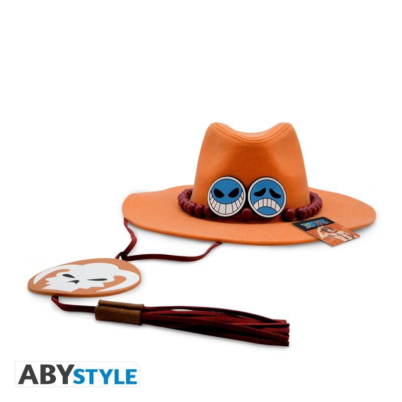 ONE PIECE Replica Hat - Portgas D. Ace / One Piece kapelusz Portgas D. Ace - ABS