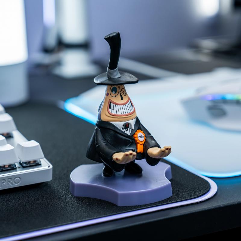 The Nightmare Before Christmas: Mayor Holdem, Earbud Holder (11 cm) / Stojak na słuchawki Miasteczko Halloween: Burmistrz (11 cm)