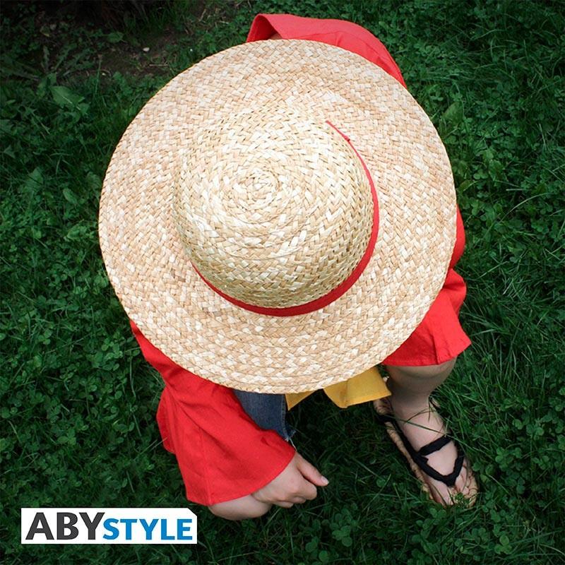 ONE PIECE Luffy Straw hat (adult size) / słomiany kapelusz One Piece Luffy (rozmiar dla dorosłych) - ABS