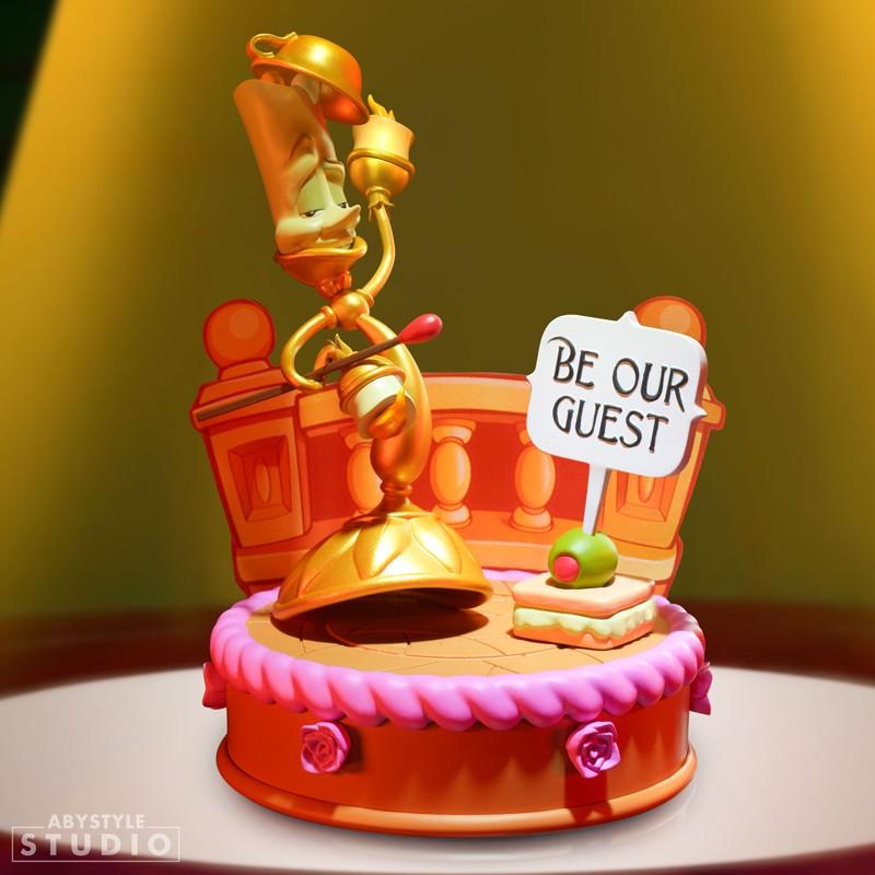 DISNEY Beauty and the Beast figurine - Lumiere / Figurka Disney Piękna i Bestia - Lumiere - ABS