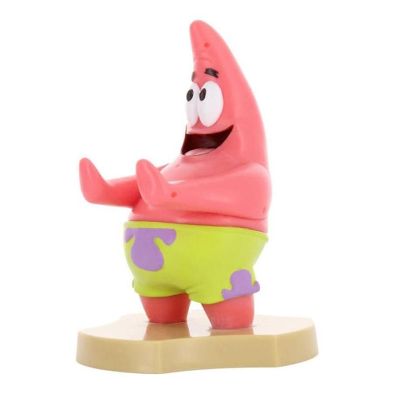 Spongebob: Patrick Holdem, Earbud Holder (11 cm) / Stojak na słuchawki SpongeBob Kanciastoporty - Patryk Rozgwiazda (11 cm)