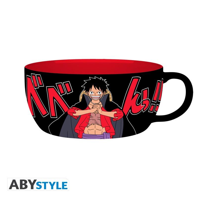 ONE PIECE breakfast set: mug + bowl - Luffy / zestaw śniadaniowy One Piece: miska + kubek - Luffy - ABS