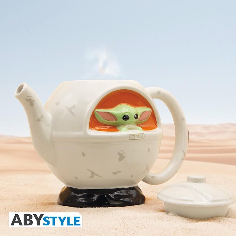 Star Wars The Mandalorian Teapot - Grogu Spaceship / Gwiezdne Wojny Mandalorian czajniczek - Statek Grogu - ABS