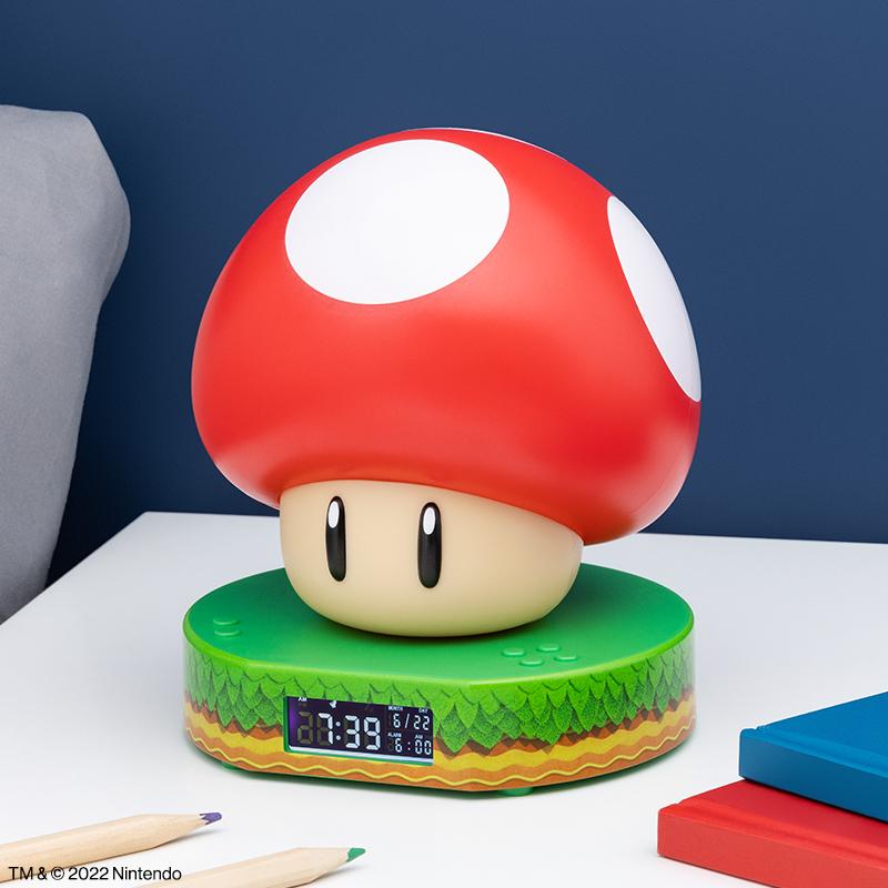 Super Mushroom Digital Alarm Clock / zegar cyfrowy Super Mushroom