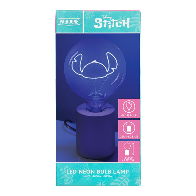 Disney Stitch LED Neon Bulb Lamp (high: 24,3 cm) / Diseny Stitch lampka - żarówka neonowa (wysokość: 24,3 cm)