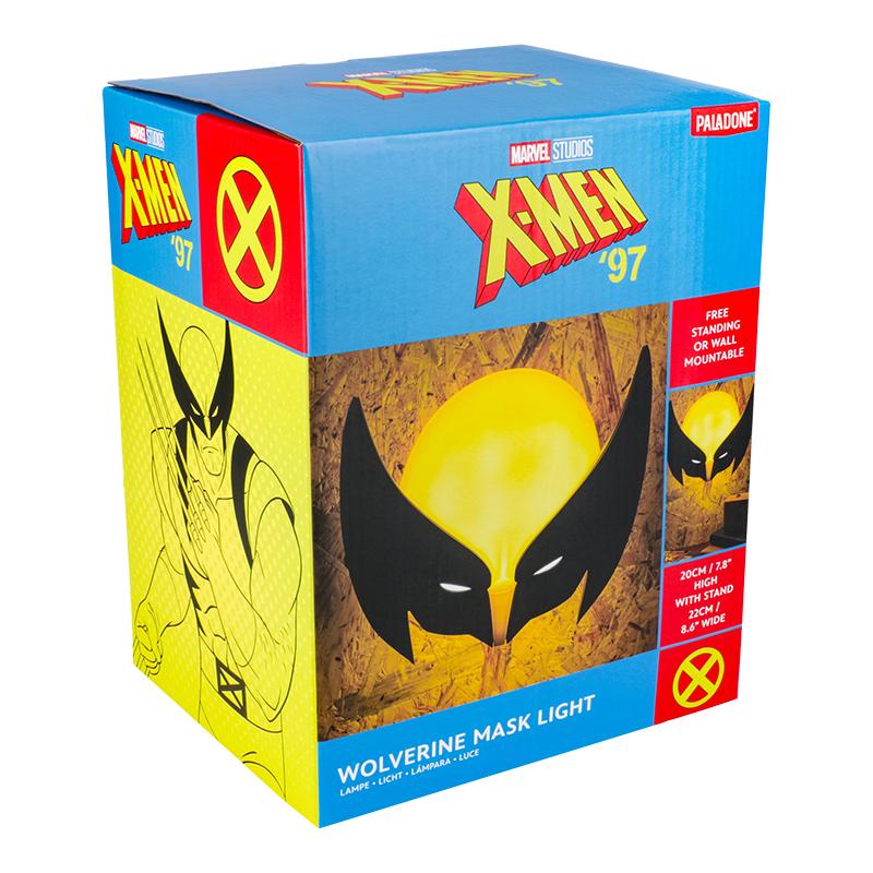 Marvel X-MEN Wolverine Mask desktop / wall light (high: 22 cm) / lampka ścienno-biurkowa Marvel X-MEN Wolverine maska (wysokość: 22 cm)