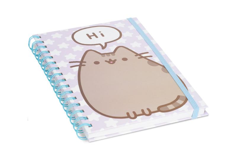 PUSHEEN (PUSHEEN SAYS HI) A5 WIRO NOTEBOOK / notatnik A5 Pusheen