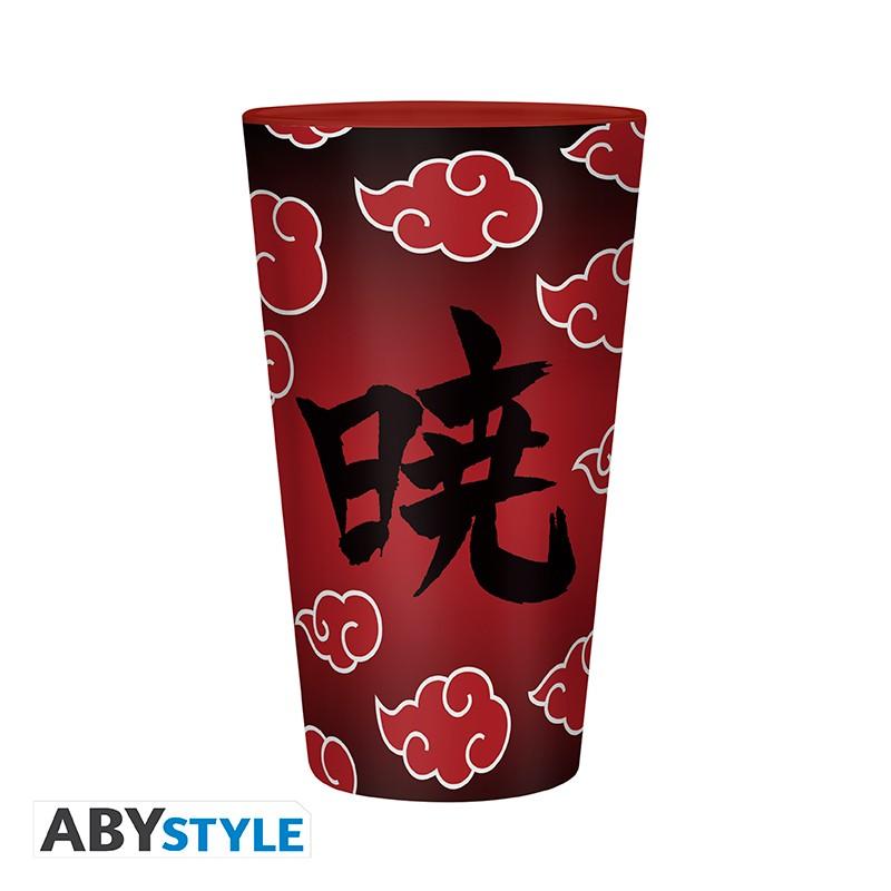 NARUTO SHIPPUDEN large glass (400ml) - Akatsuki / Naruto Shippuden duża szklanka (400 ml) Akatsuki - ABS