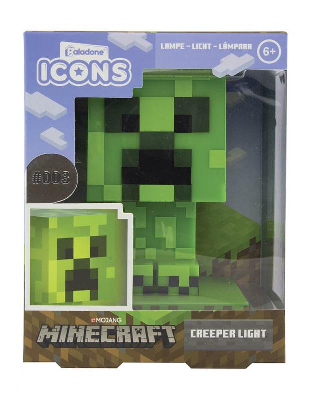 Minecraft Creeper Icon Light / lampka Minecraft Creeper