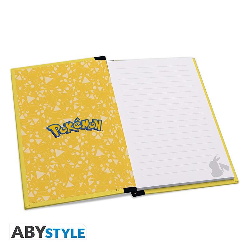 Pokemon gift set: large glass, heat change mug, notebook 