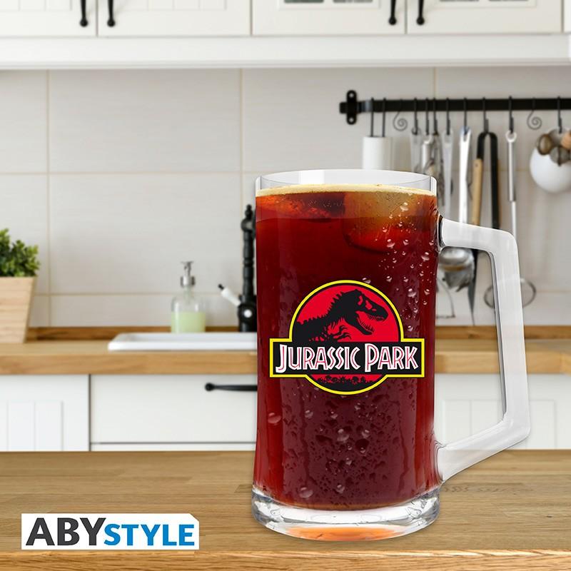 JURASSIC PARK Tankard - Logo (500 ml) / kufel szklanyPark Jurajski Logo (500 ml) - ABS