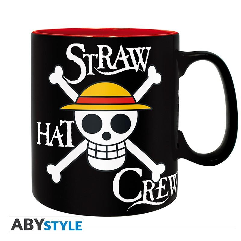 ONE PIECE mug (460 ml) - Luffy & Skull / One Piece kubek (460 ml) Luffy & Skull - ABS