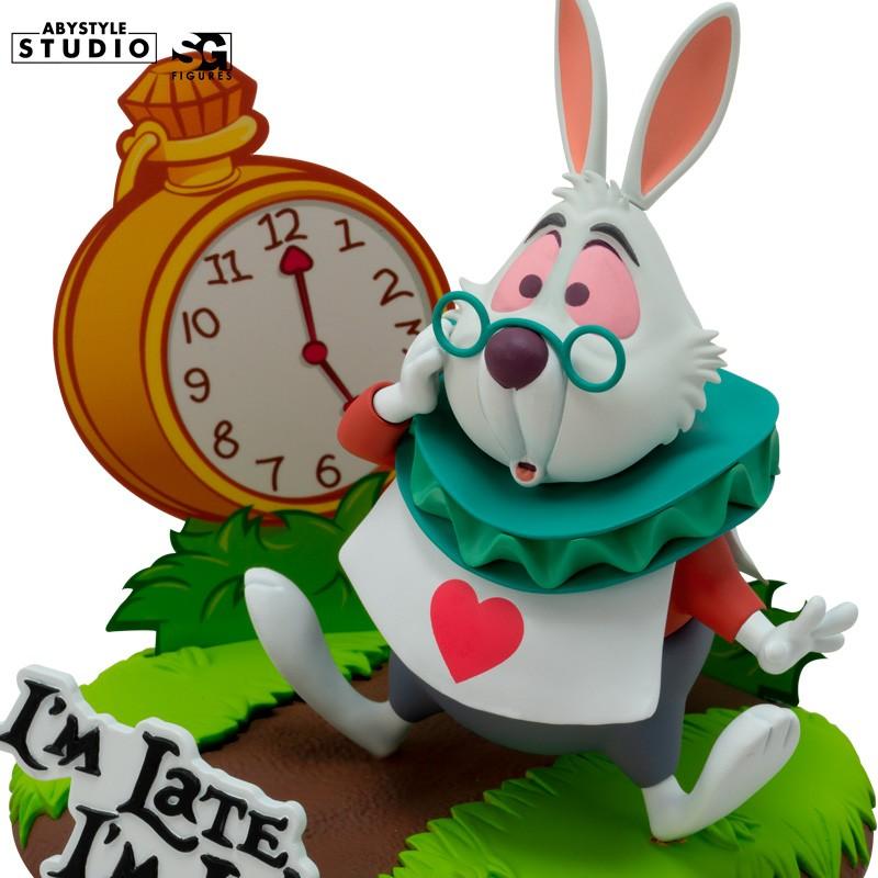 Disney Figurine - White rabbit / figurka Disney - Biały Królik - ABS