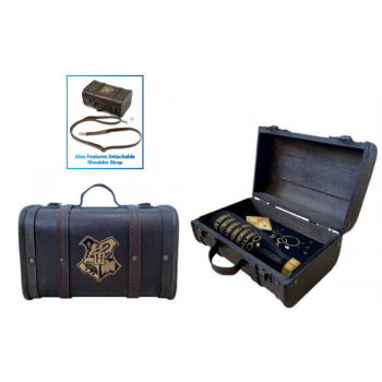 HARRY POTTER (TROUBLE FINDS ME) PREMIUM GIFT SET (4x pencils, metal bottle,notebook, key ring) / Zestaw prezentowy Premium Harry Potter - walizka