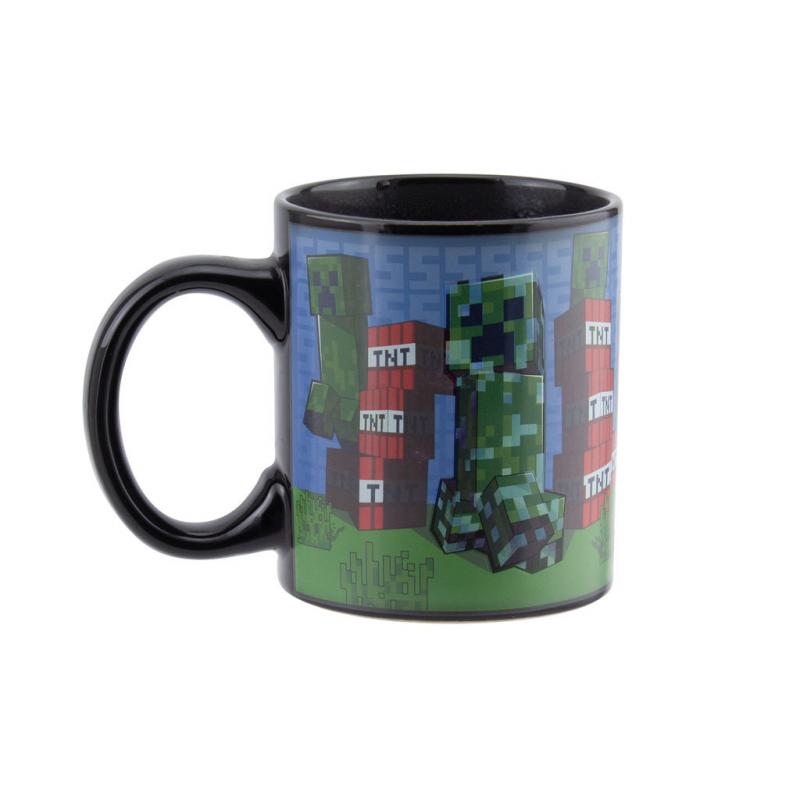 Minecraft Creeper Heat Change Mug / kubek termoaktywny Minecraft Creeper