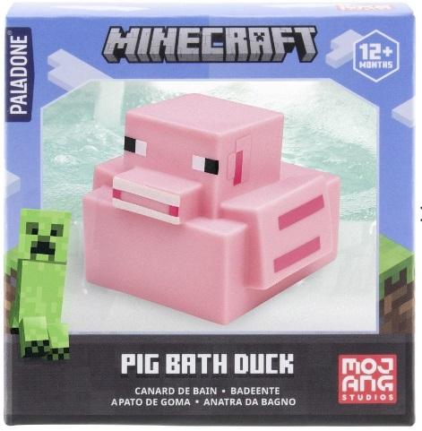 Minecraft Pig Bath Duck / Minecraft kaczka do kąpieli Świnka